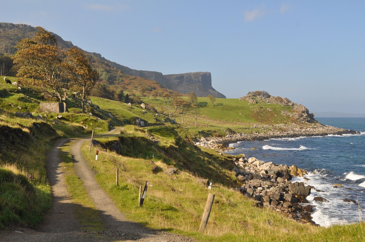 Килморская бухта Северная Ирландия. The Glens of Antrim.