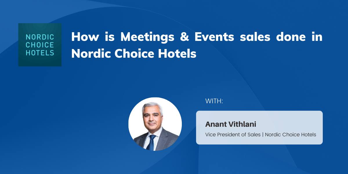 Meetings & Events sales in Nordic Choice Hotels
