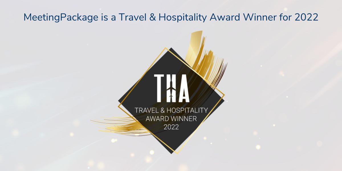 MeetingPackage is a Travel & Hospitality Award Winner for 2022